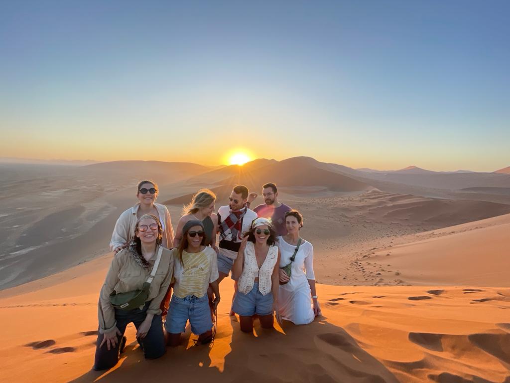 Groepsreis Namibië - vrienden