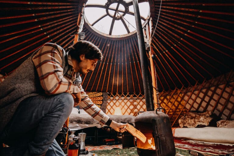 Yurtavontuur Winterwoods - microavontuur yurt - microavontuur Drenthe - groepsreis WeAdventures